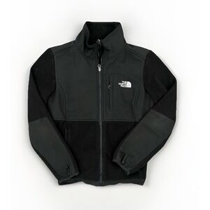 The North Face Black Full Zip Fleece Jacket Denali Style Women's/Youth Size S